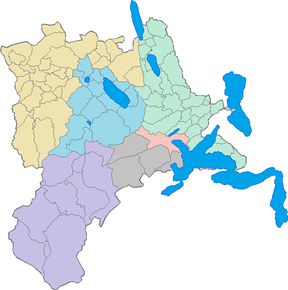 Gebietsaufteilung ab November 2021